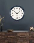 Art Marketing 20" Haymarket Wall Clock Denim