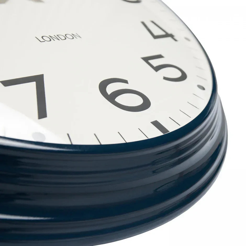 Art Marketing 20" Haymarket Wall Clock Denim