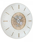 Art Marketing 30" Clocksmith Cog Ivory