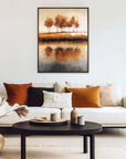 Art Marketing Golden Treeline