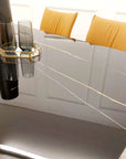 Apollo 1.6 Black Dining Table with Black Sintered Stone