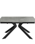 Torelli Azzaro 160-200cm Matte Grey Ceramic Auto-rise Extending Dining Table