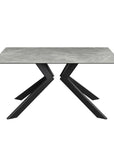 Torelli Azzaro 160cm Matte Grey Ceramic Fixed Dining Table