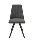 Torelli Azzaro Dark Grey Faux Leather Dining Chair