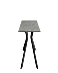 Torelli Azzaro Matte Grey Ceramic Console Table