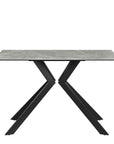Torelli Azzaro Matte Grey Ceramic Console Table