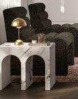 Archie Calacatta Large Side Table