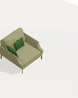 Fama Luxor Fabric Sofa 107cm