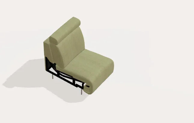Fama Atlanta Leather Sofa