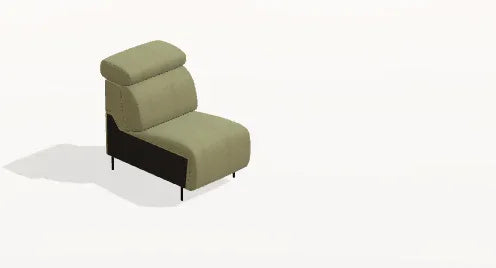 Fama Berlin Modular Reclining Sofa ( Fabric)
