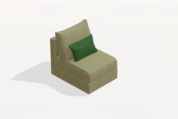 Fama Hector Fabric Sofa 95 cm