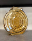 Round Amber Vase Ex-display - 3 Only