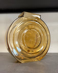 Round Amber Vase Ex-display - 3 Only