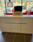 Torelli Monte Carlo 3 Door LED High Gloss Sideboard - Ex Display