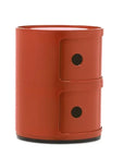 Kartell Componibili New Colors Modular Storage Unit Orange | 2 doors