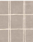 Asiatic Albany Grid Rug - Grey