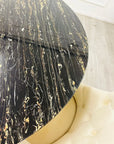 Louis Gold Dining Table