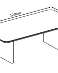 Torelli Milano Gloss White Ceramic Coffee Table