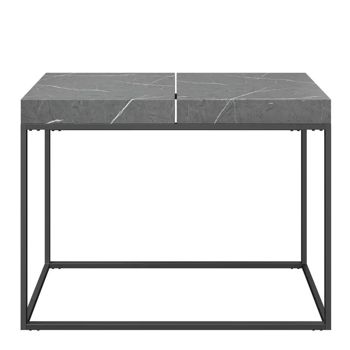 Delma Grey Marble Effect Console Table DEL-6535