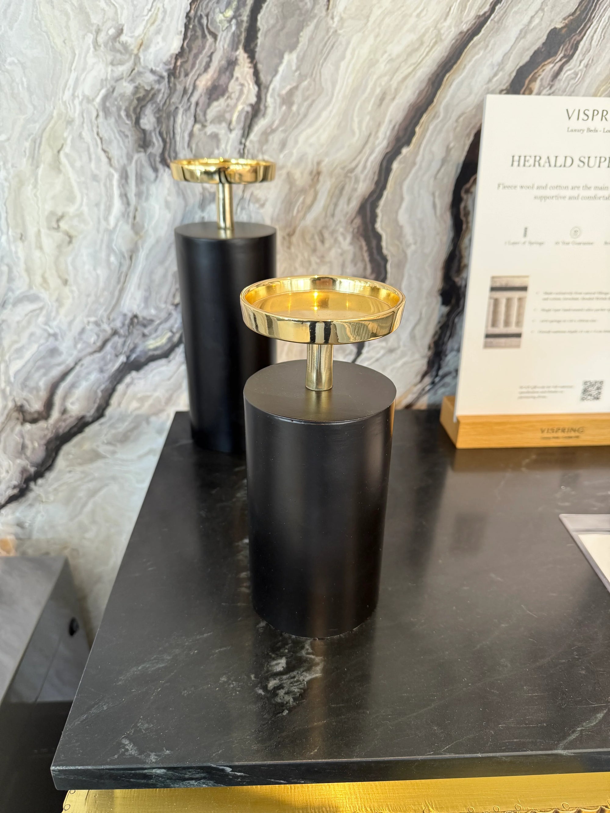 Richmond Interiors Candle Holder Caya Small 1 Only