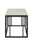 Torelli Capri Grey Ceramic Side Table CAP-6658
