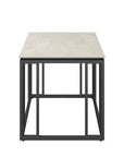 Torelli Capri Grey Ceramic Side Table CAP-6658