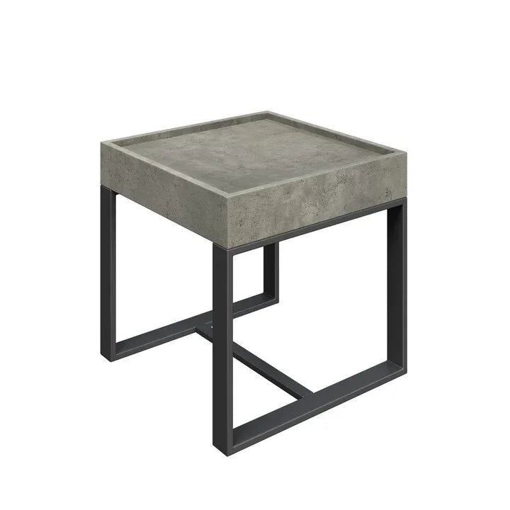 Corum Concrete Effect Side Table COR-6467