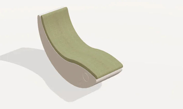 Fama La Siesta chaise mattress