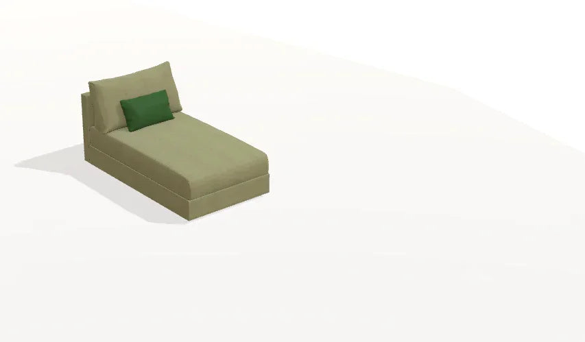 Fama Hector Fabric Sofa 95 cm