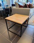 Oak Topped Side Table Ex display - 1 Only