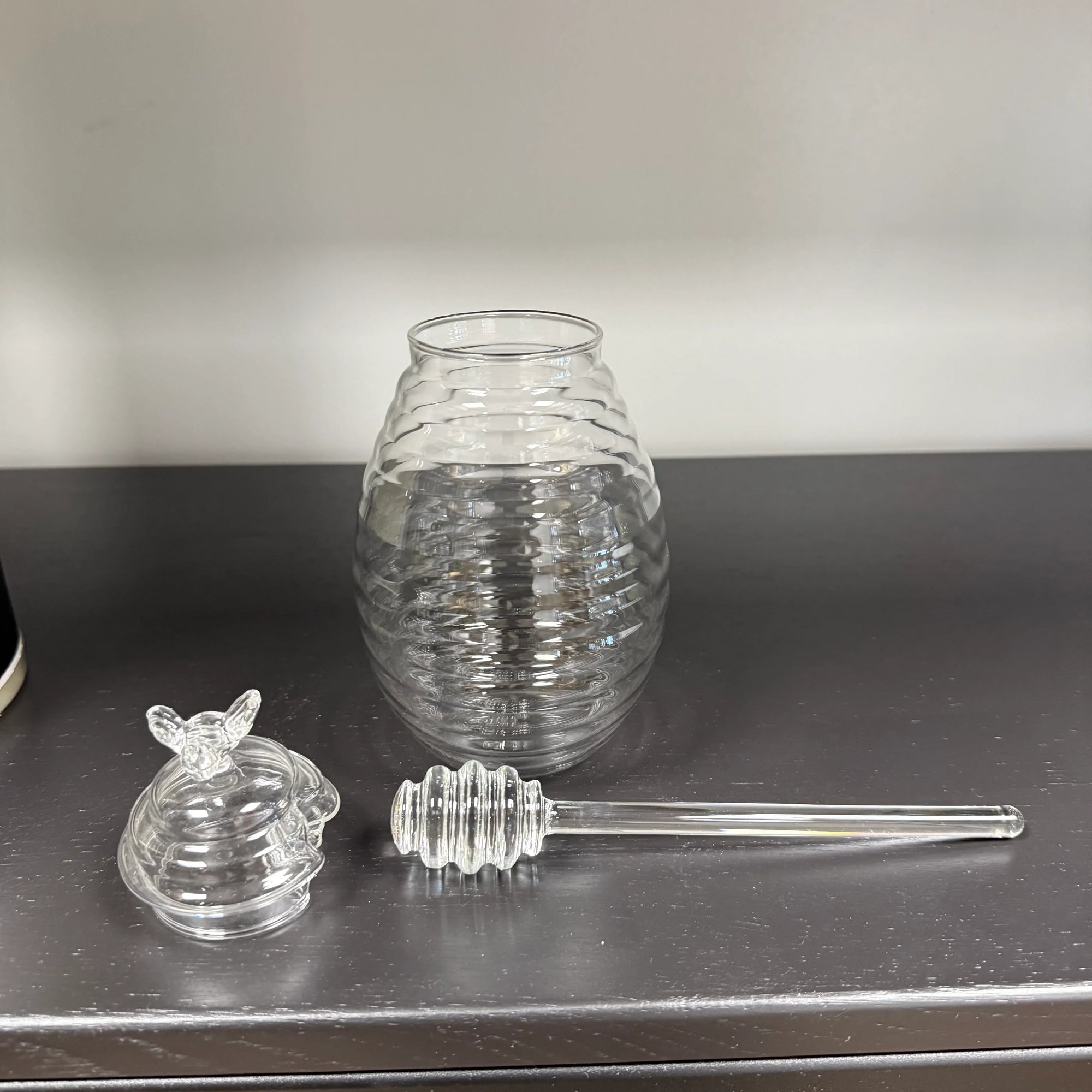 Glass Honey Jar Ex-display - 4 Only
