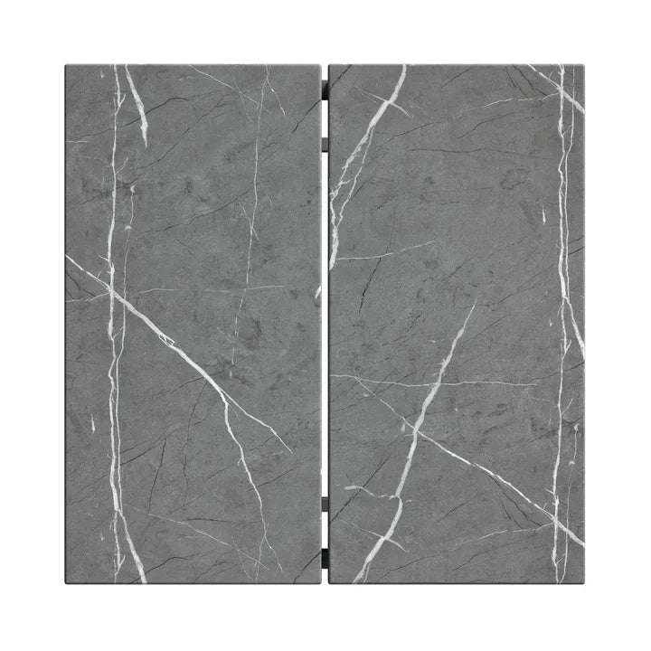 Delma Grey Marble Effect Side Table DEL-6528