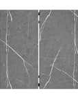 Delma Grey Marble Effect Side Table DEL-6528