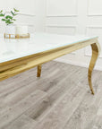 Louis Gold Dining Table
