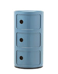 Kartell Componibili New Colors Modular Sky Blue Storage Unit | 3 doors