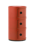 Kartell Componibili New Colors Modular Orange Storage Unit | 3 doors