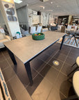 Connubia Lord Extending Dining Table Wooden Legs (CB4832-R 130cm) - Ex Display 1 only