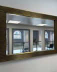 Richmond Interiors Ironville Rectangular Mirror - Ex Display 1 Only