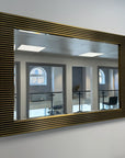 Richmond Interiors Ironville Rectangular Mirror - Ex Display 1 Only