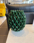 Tall Green Spike Vase - Ex Display 1 Only