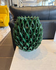 Tall Green Spike Vase - Ex Display 1 Only
