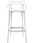 Kartell Masters Bar Stool - White (Set Of 2)