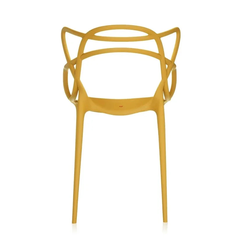 Kartell Masters Dining Chair - Mustard (Set Of 2)
