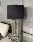 Nickel Cage Table Lamp - Ex Display 1 Only