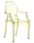 Kartell Louis Ghost Dining Chair - Yellow (Set Of 2)