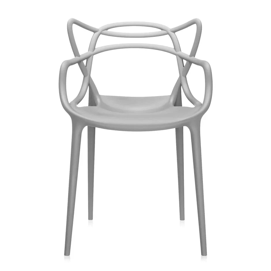 Kartell Masters Dining Chair - Grey (Set Of 2)