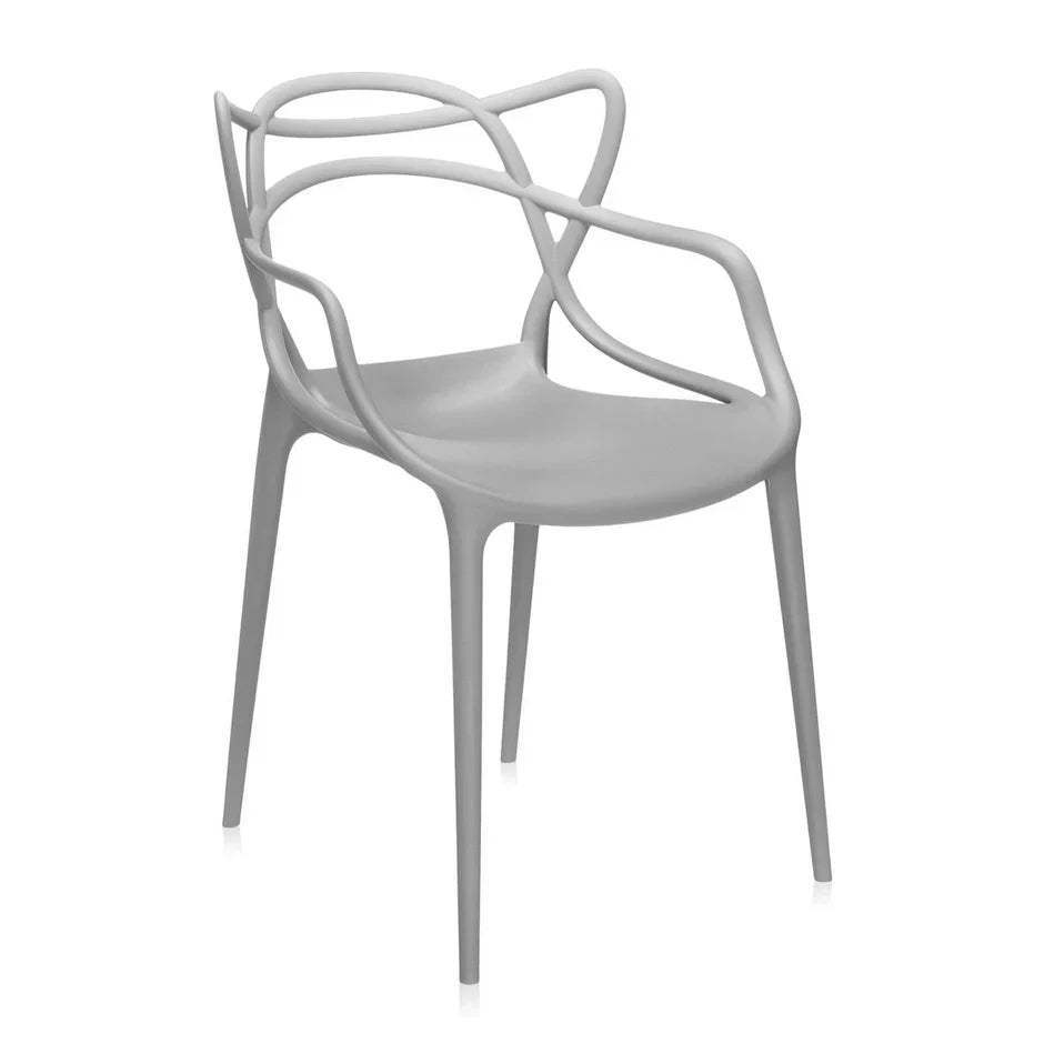 Kartell Masters Dining Chair - Grey (Set Of 2)