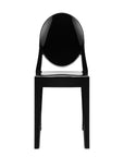 Kartell Victoria Ghost Dining Chair - Glossy Black (Set Of 2)