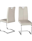 Set of 2 Torelli Gabi Leather Dining Chair