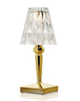 Kartell Battery Metal Table Lamp - Gold
